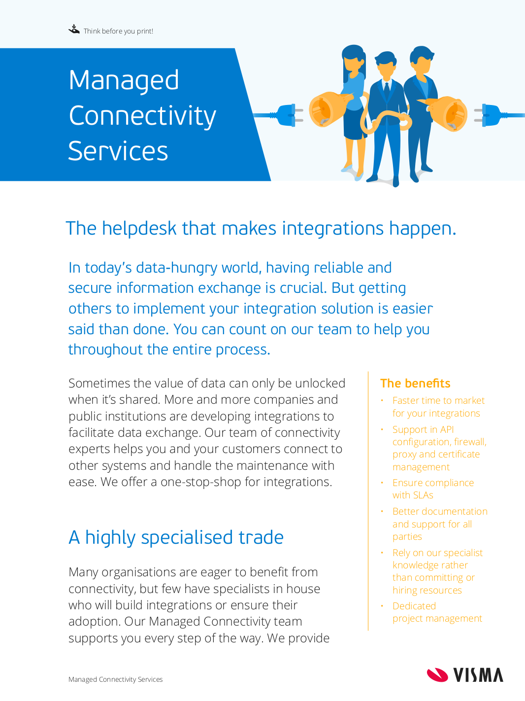 Frontpage Managed Connectivity